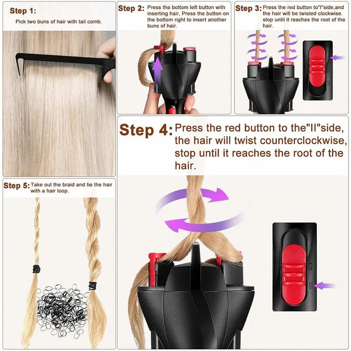 Kalsten | Electric Hair Braider – Easy Styling at Home