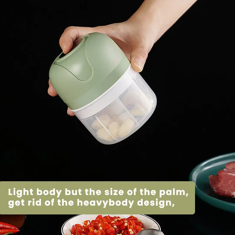 Kalsten | Electric Mini Food Chopper – USB rechargeable Garlic Chopper