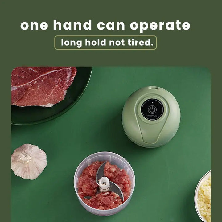 Kalsten | Electric Mini Food Chopper – USB rechargeable Garlic Chopper