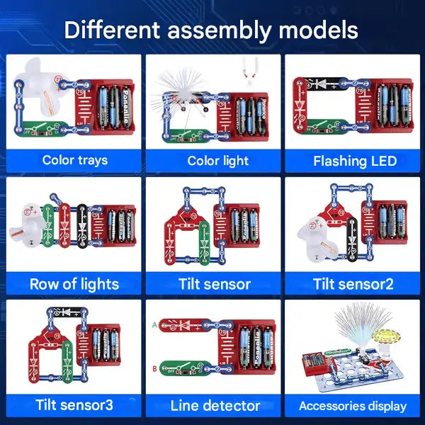 Kalsten | Electronic learning kit for children with 300 experiments