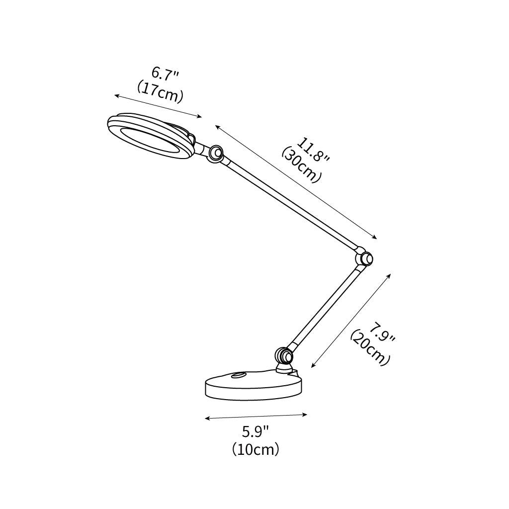 Element Disc Table Lamp 6.7' | Kalsten