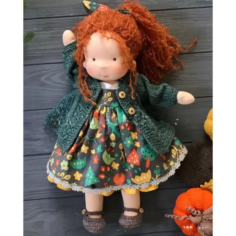 Skanto | Handmade Waldorf Doll | Cotton for Creative Play | Multicolored