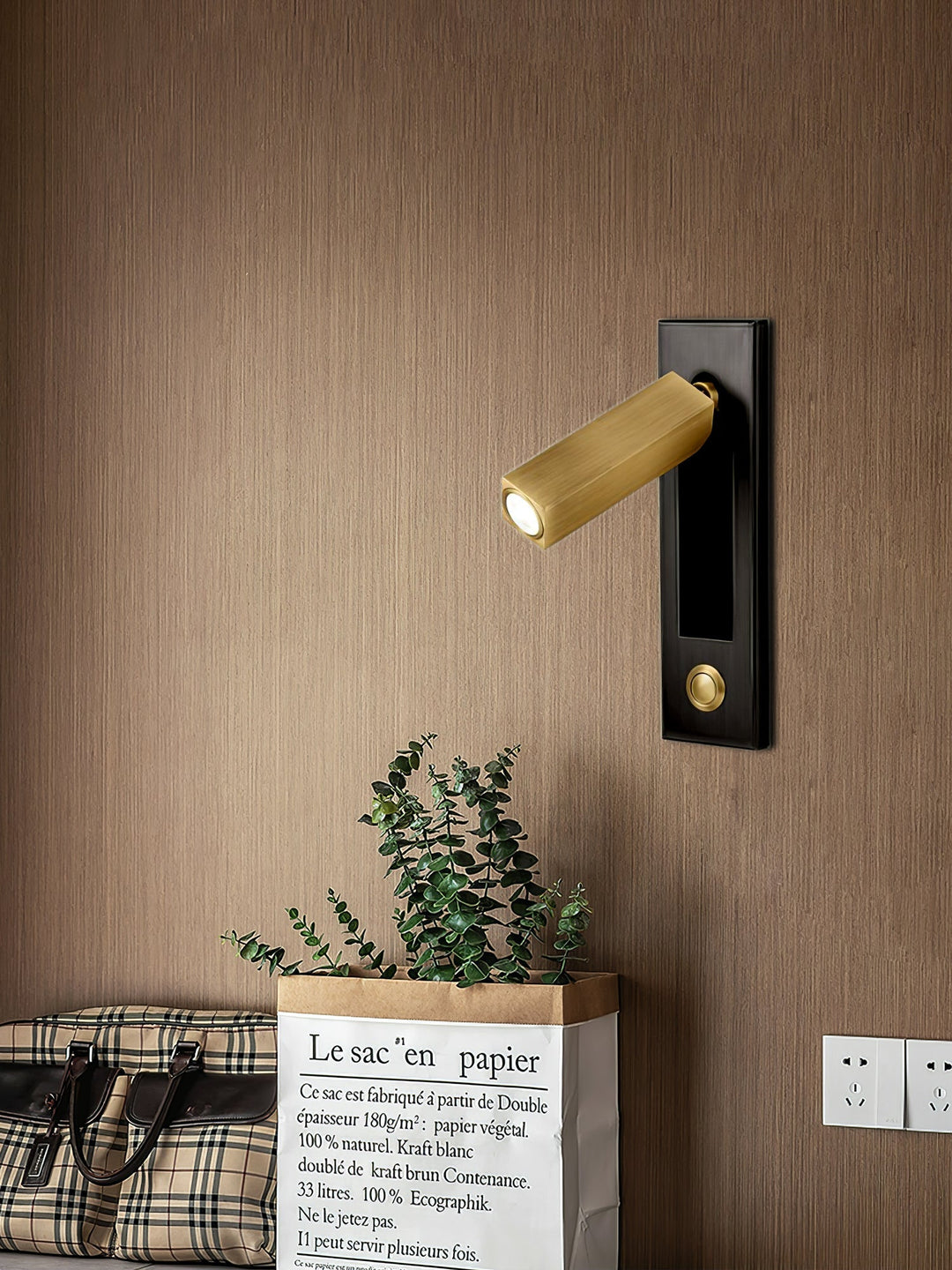 Embedded Bedside Lamp bracket Sconce | Kalsten