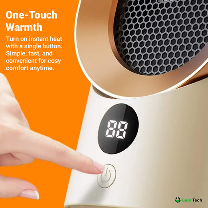 Sandsberg | Portable Fan Heater | Energy-efficient and Quiet