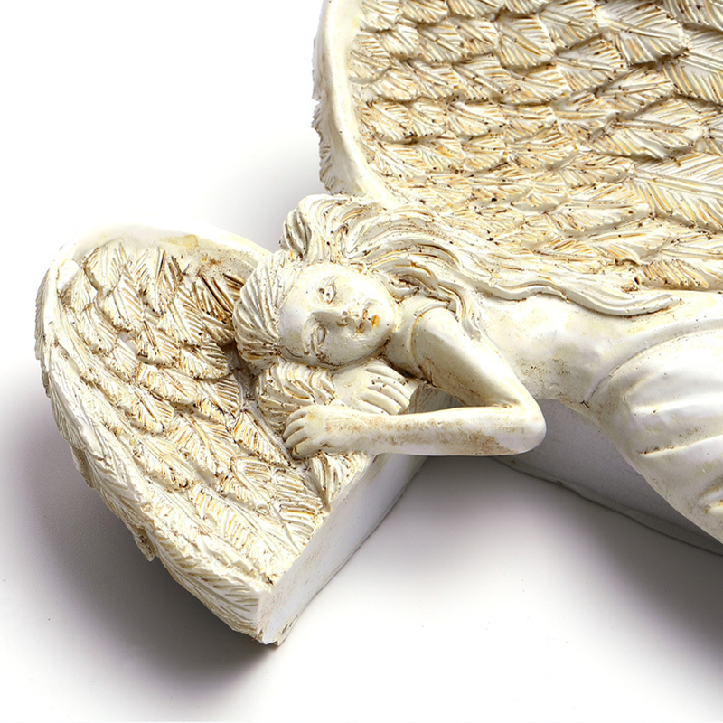 Angel wing door frame decoration in resin | Kalsten