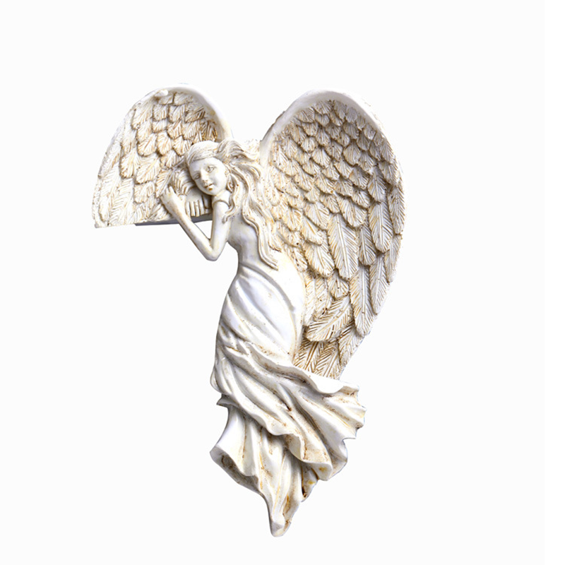 Angel wing door frame decoration in resin | Kalsten