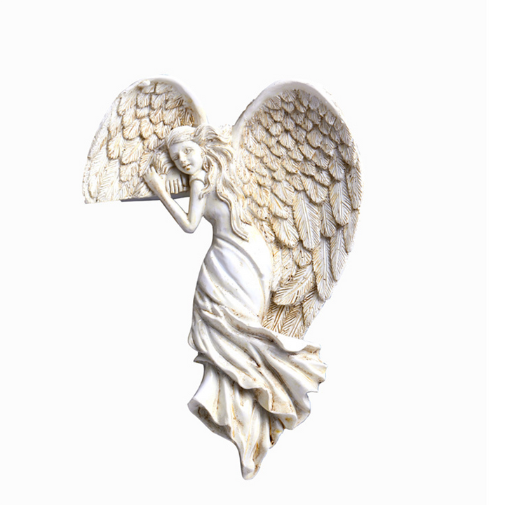 Angel wing door frame decoration in resin | Kalsten