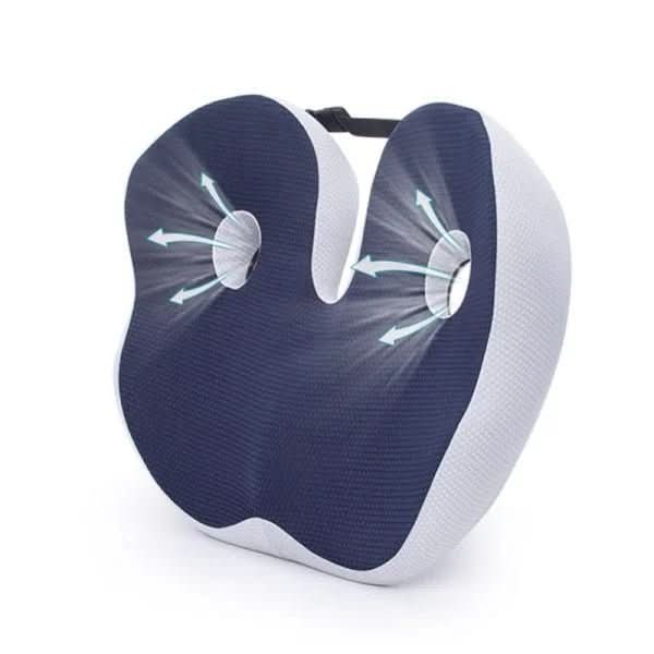 Skanto | Non-Slip Memory Foam Seat Cushion for Travel and Workplace