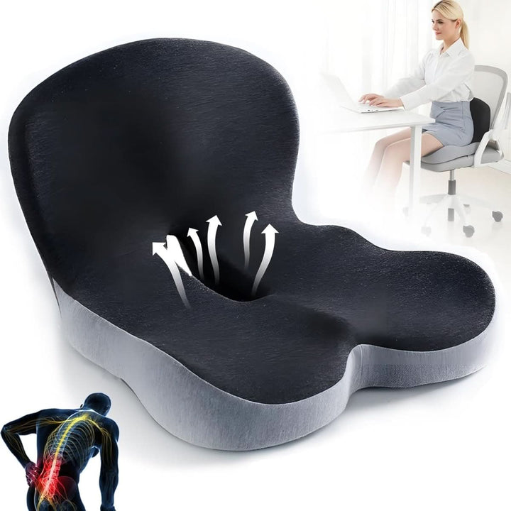 Kalsten | Ergonomic Seat Cushion with Lumbar Support
