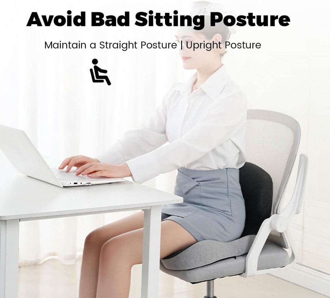 Kalsten | Ergonomic Seat Cushion with Lumbar Support
