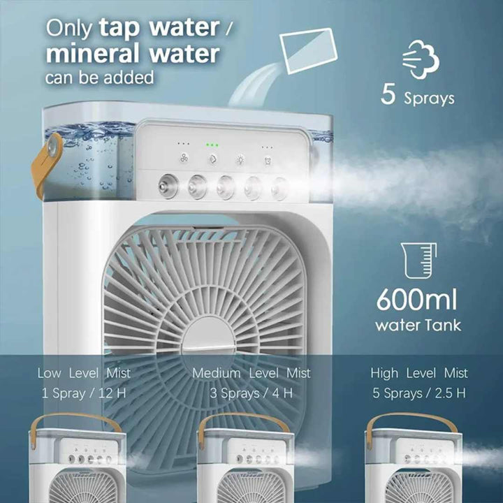 Evaporative 4-In-1 Mini Mobile Air Conditioning Fan | Kalsten
