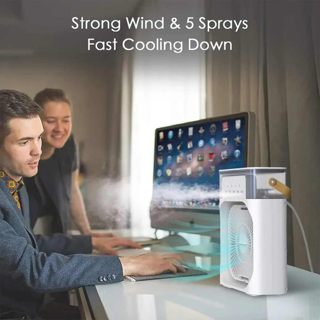 Evaporative 4-In-1 Mini Mobile Air Conditioning Fan | Kalsten