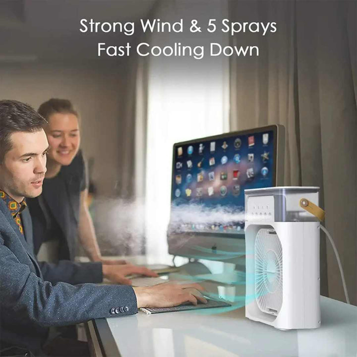 Evaporative 4-In-1 Mini Mobile Air Conditioning Fan | Kalsten