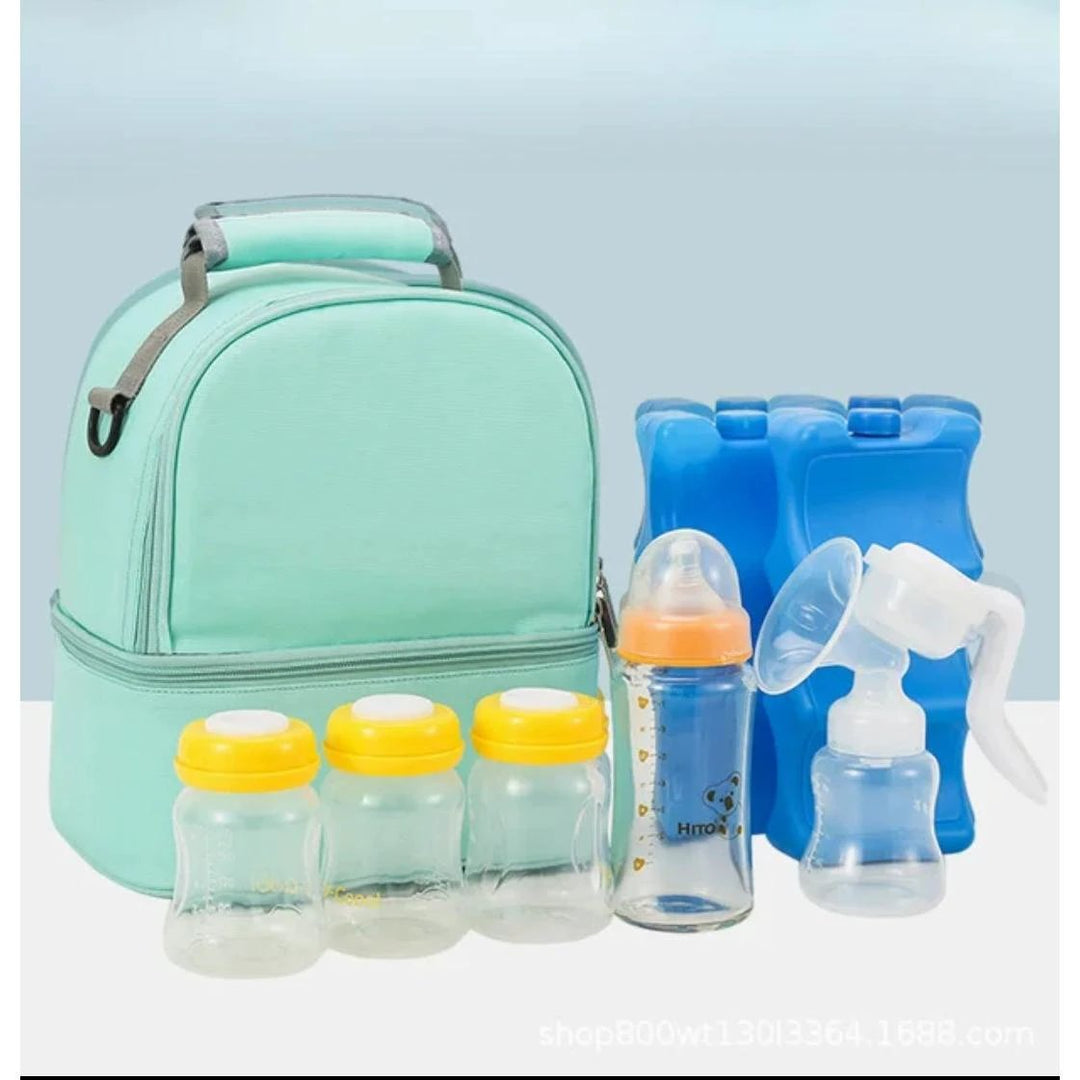 Breast Milk Storage Set with Cool Packs | Kalsten