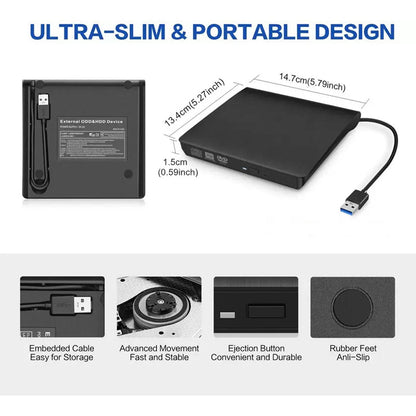 BowLift | External CD Drive USB