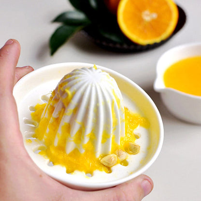 Skanto | Eze Ceramic Citrus Juicer – Manual Juice Extractor for Lemons, Oranges & Limes