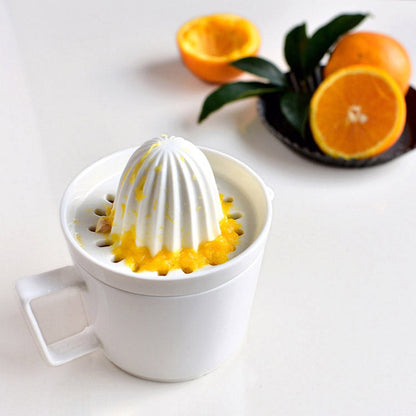 Skanto | Eze Ceramic Citrus Juicer – Manual Juice Extractor for Lemons, Oranges & Limes