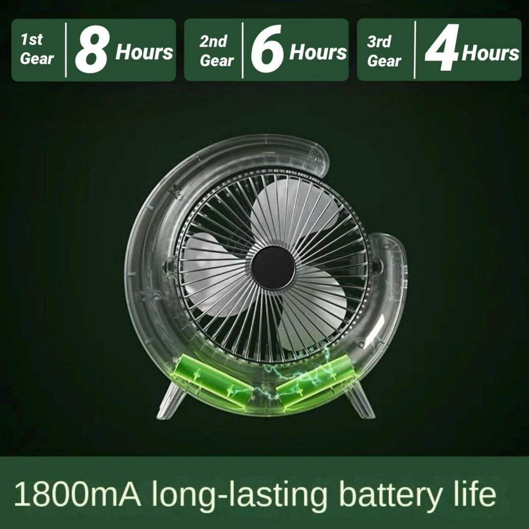 Fan Desktop Rechargeable 2:1 | Kalsten