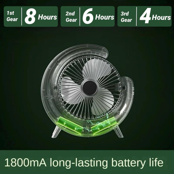 Fan Desktop Rechargeable 2:1 | Kalsten