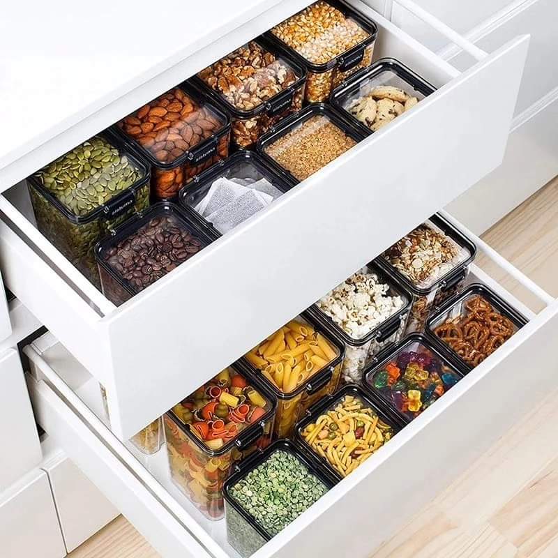 BowLift | 8 pieces airtight storage containers