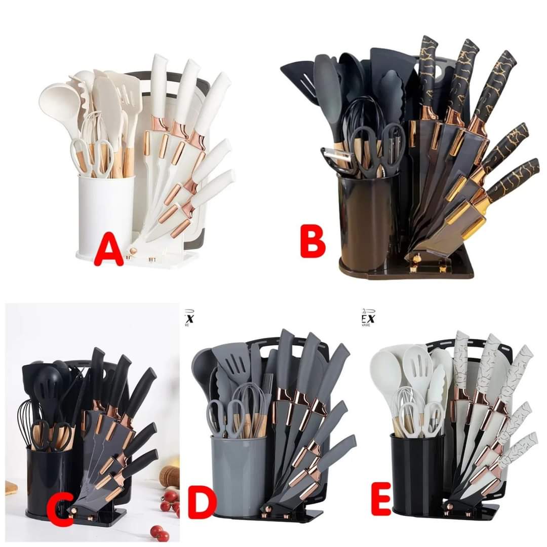 19-Piece Kitchen Utensil Set