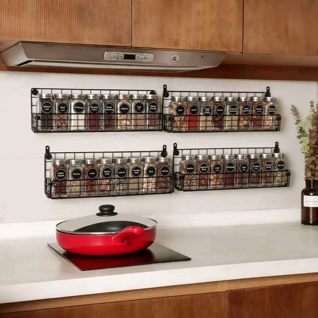 4-Layer Kitchen Spice Rack