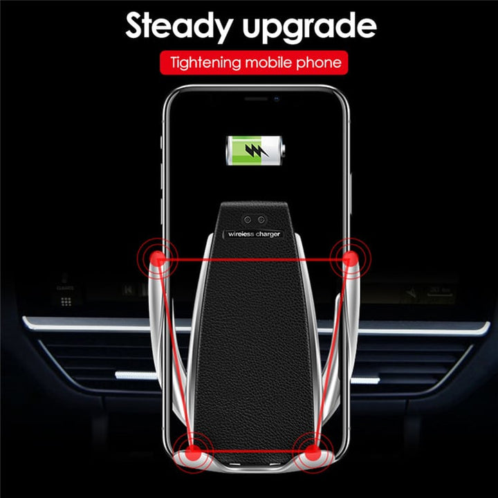Wireless automatic mobile charger and holder for the car | Kalsten