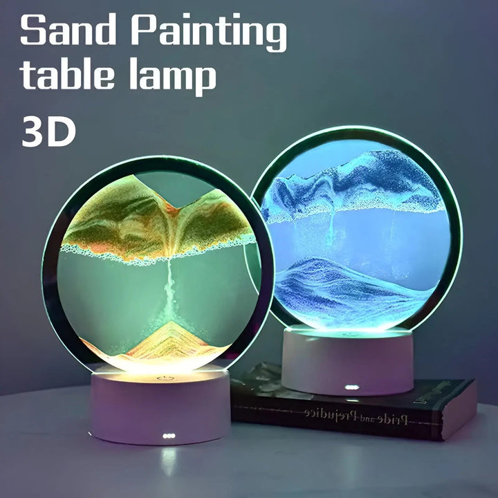 Enchanting Quicksand Art Lamp – Magical Animation Lighting for Any Interior Kalsten