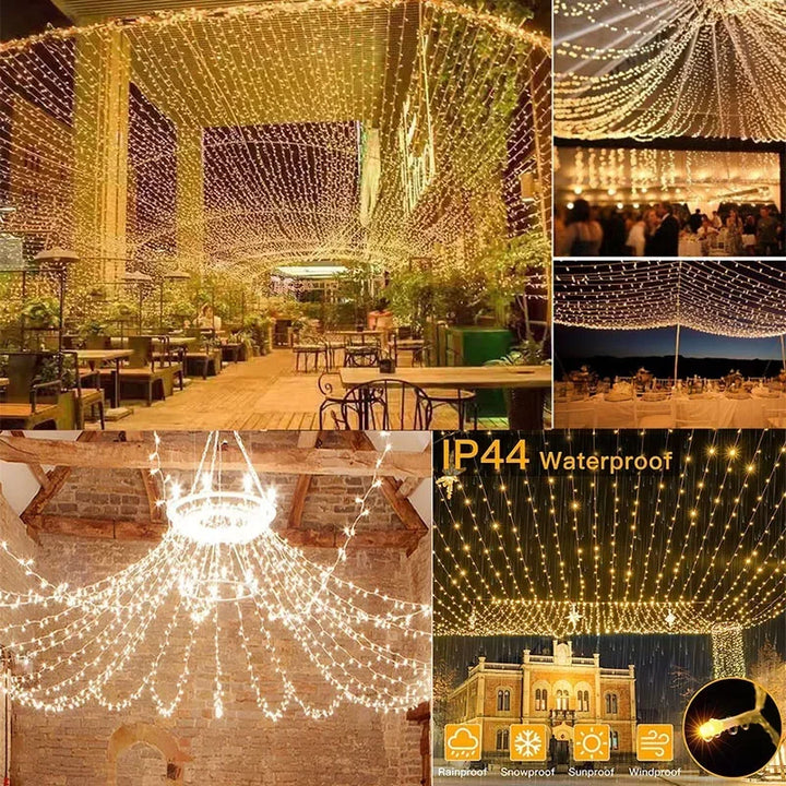 FestiveGlow Outdoor Lighting - Magical LED Outdoor Lighting for Parties | Kalsten
