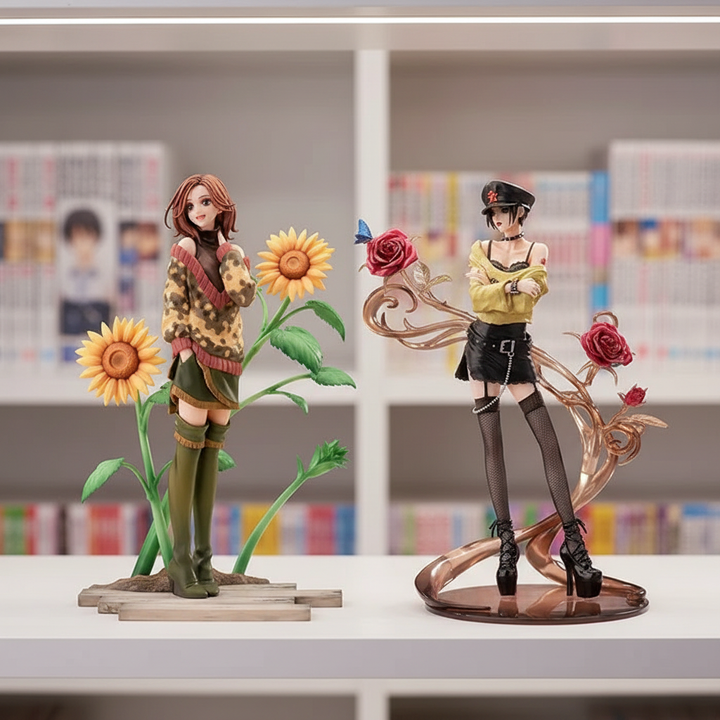 Kalsten | Oosaki Nana & Komatsu Nana Anime Figures | 24cm Premium PVC Statue Set | First Edition Collectible Models | High-Fidelity 1:8 Scale Aesthetic Sculptures | Bandai Authentic Series Pre-Order