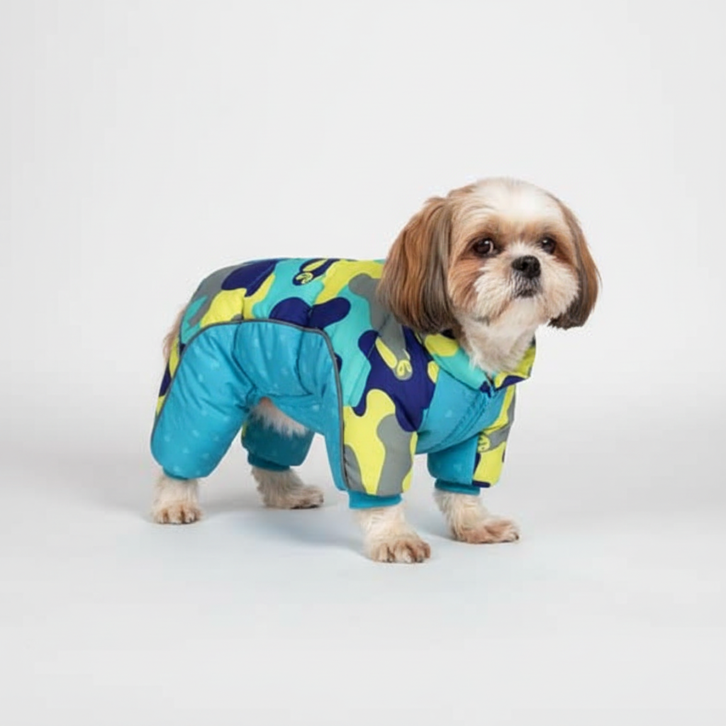 Kalsten | Warm & waterproof winter jacket for dogs with reflective stripes