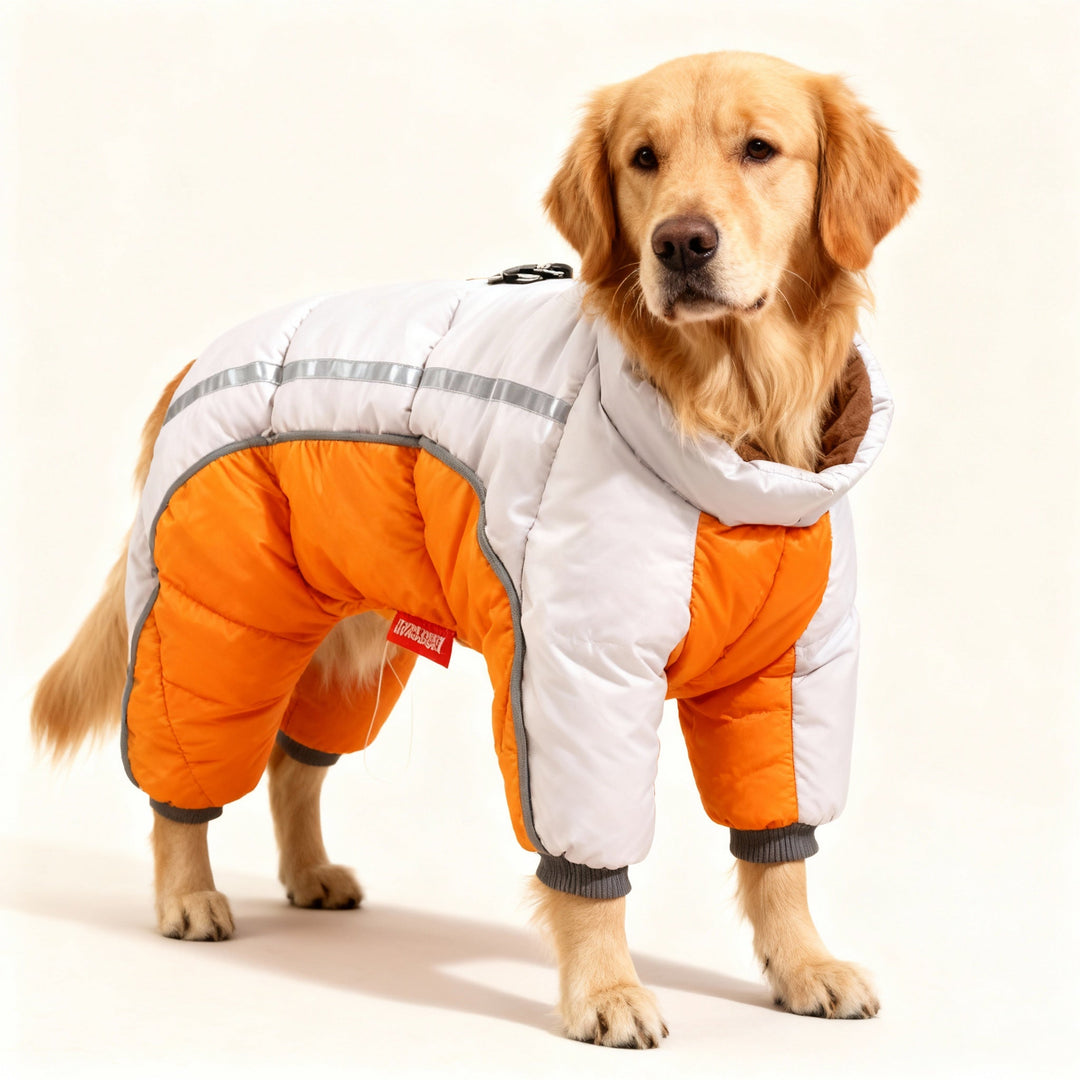 Kalsten | Warm & waterproof winter jacket for dogs with reflective stripes