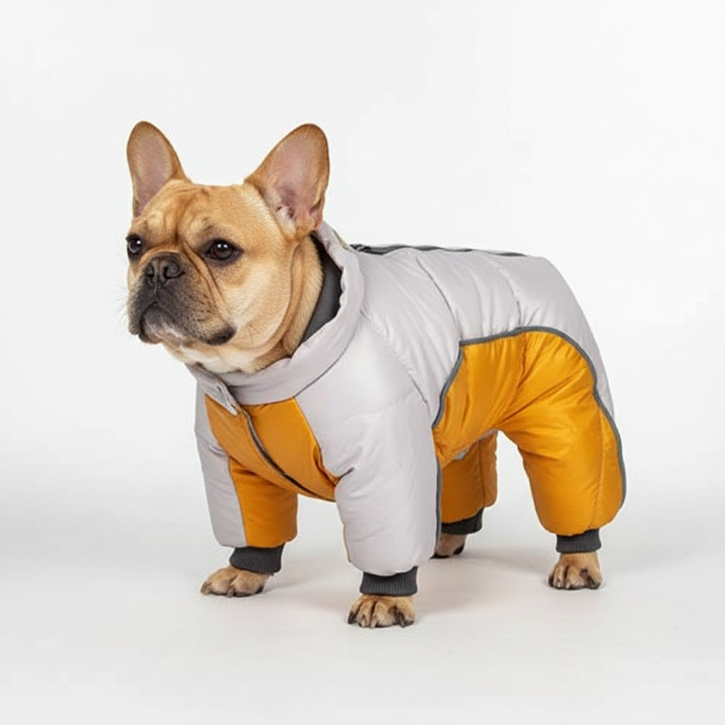 Kalsten | Warm & waterproof winter jacket for dogs with reflective stripes
