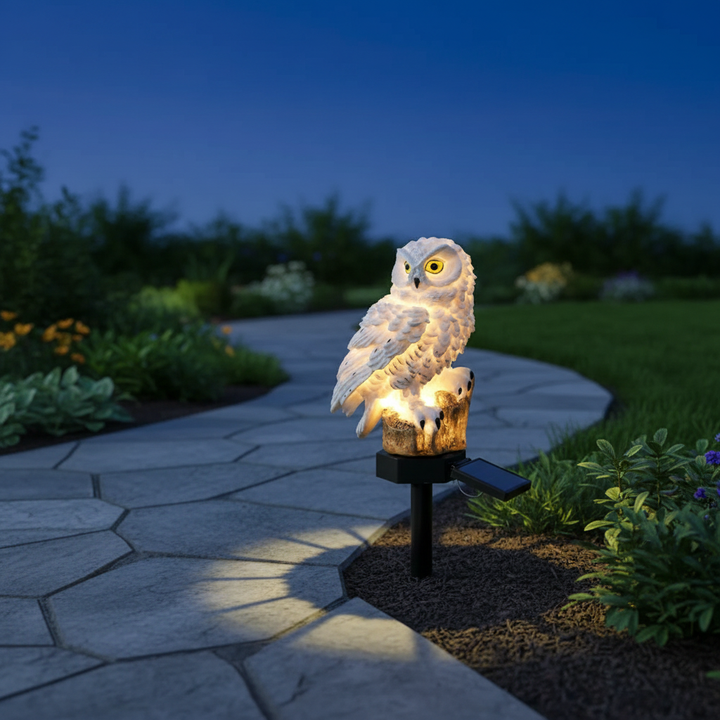 Kalsten | OwlGlow Solar-Powered Garden Lamp