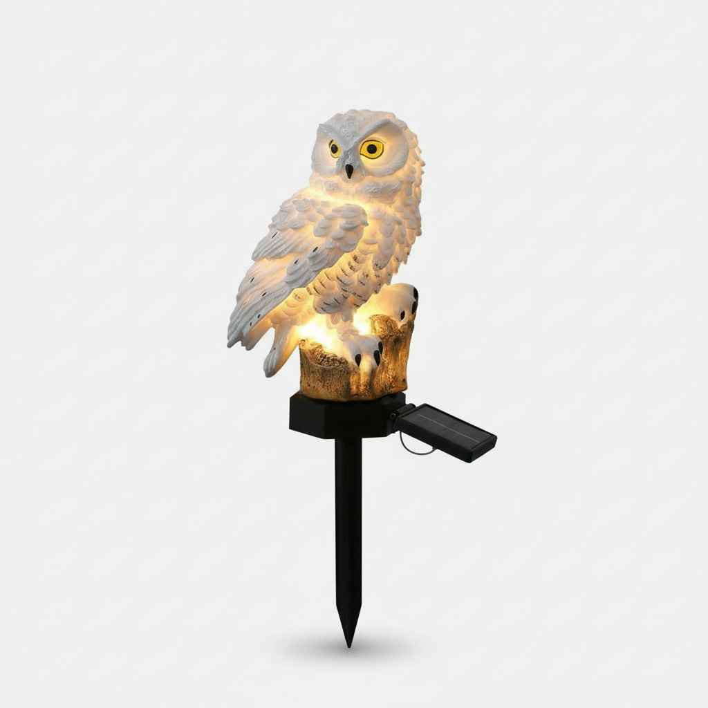 Kalsten | OwlGlow Solar-Powered Garden Lamp