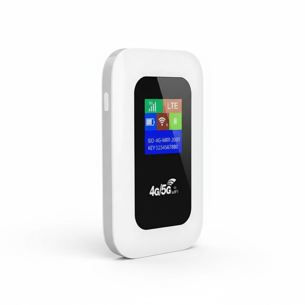 Kalsten | Portable 5G Wi-Fi Router | Secure, High-Speed Connection for Travel & Home Use