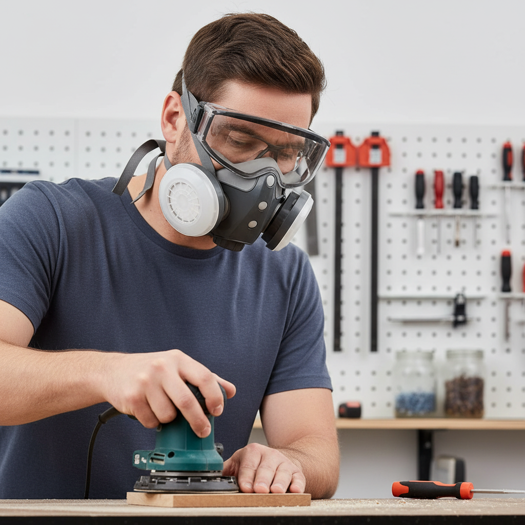 Kalsten | Integrated respiratory mask – For woodworking, painting & dust pRedection