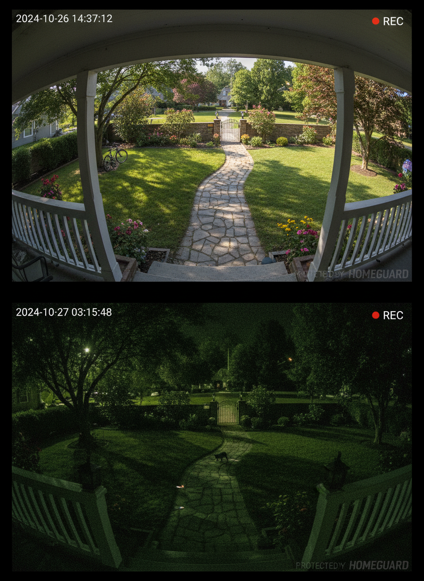 Kalsten | Compact WiFi Surveillance Camera | Wireless | Night Vision | Motion Detection