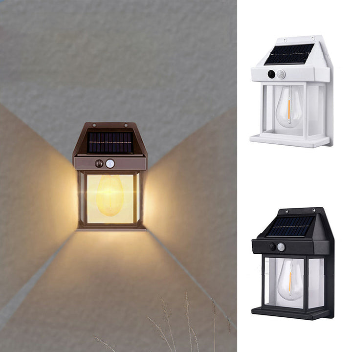 Solar Wolfram Wall Light | Kalsten