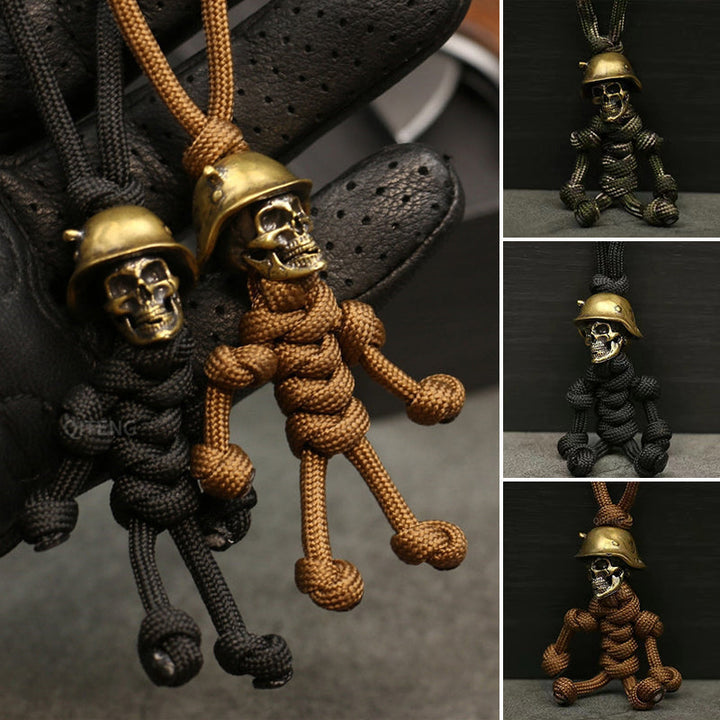 Kalsten | Skeleton Soldier Paracord Keychain