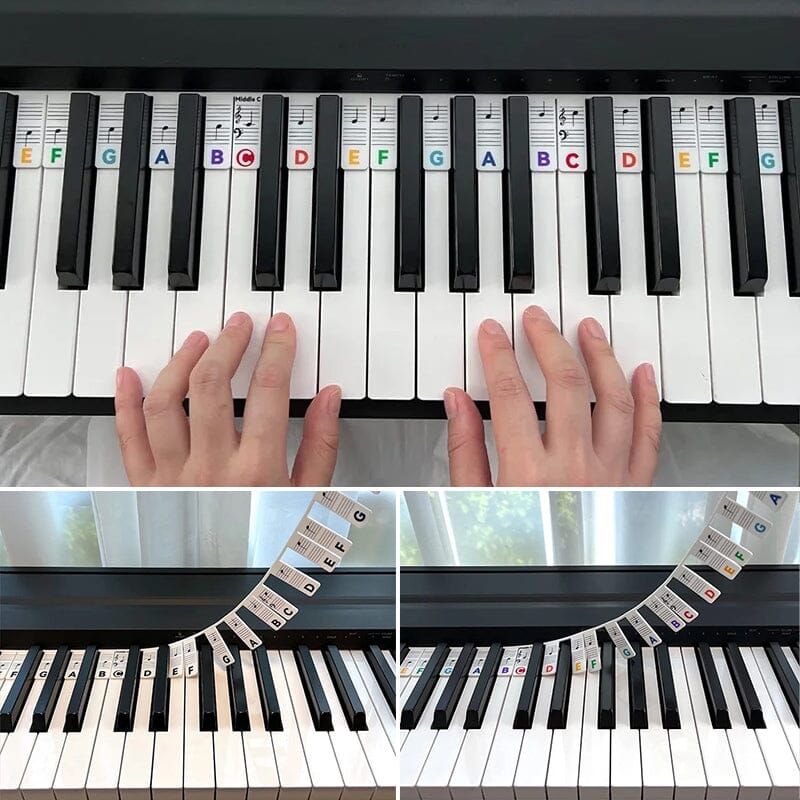 Kalsten | Removable Piano Keyboard Note Label