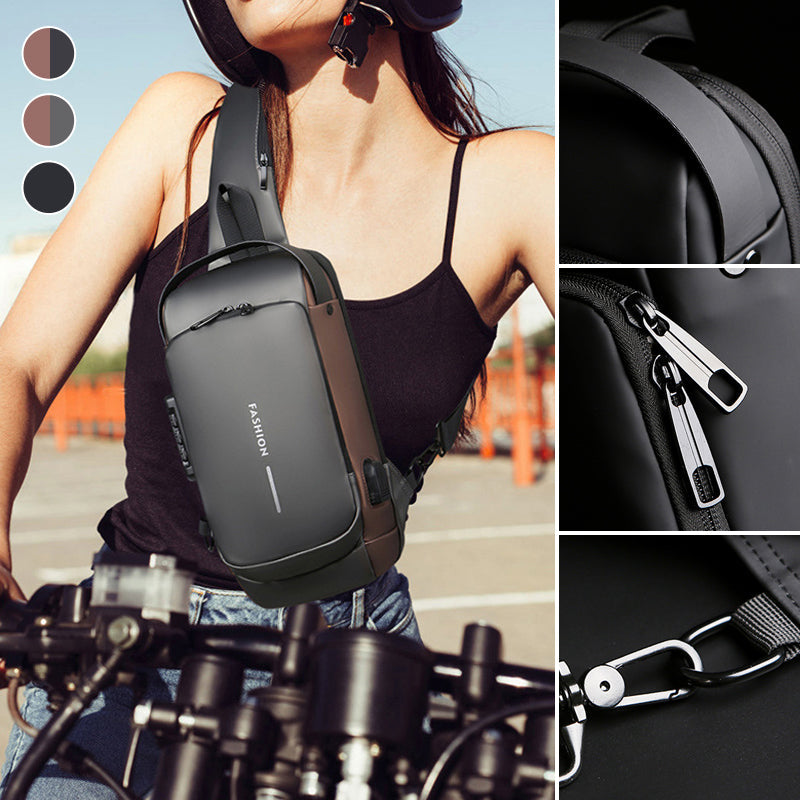Brehn | USB Charging Port Sling Anti-Theft Shoulder Bag