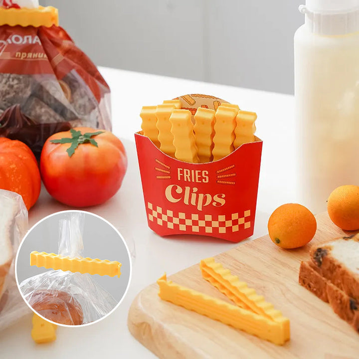Funny magnetic French fries food closure clip | Kalsten