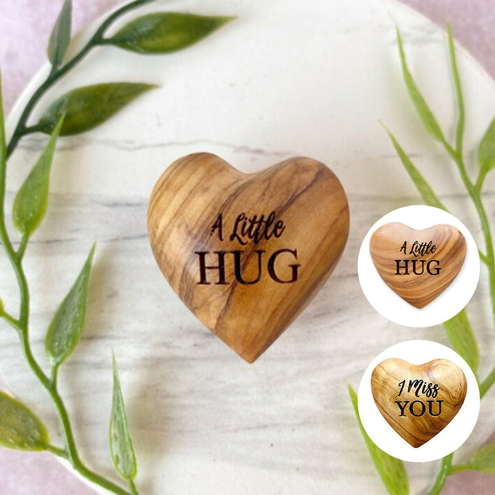 Kalsten | Small Pocket Hug Wooden Heart Token