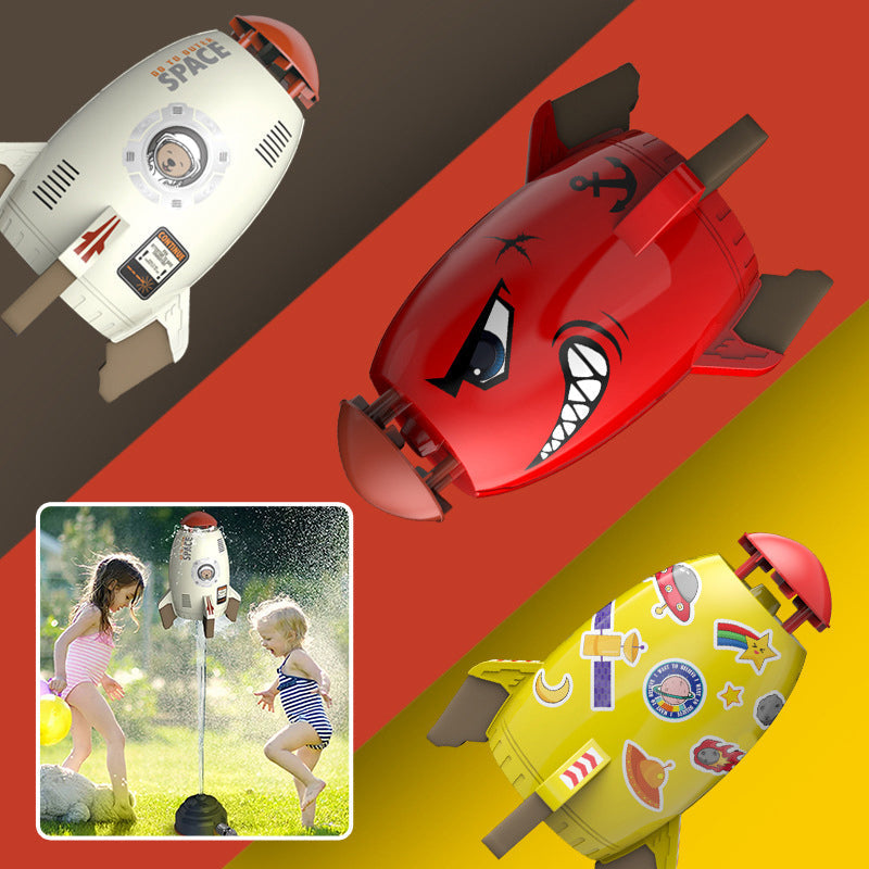 Summer Toy Rocket Sprinkler for Outdoor Use | Kalsten