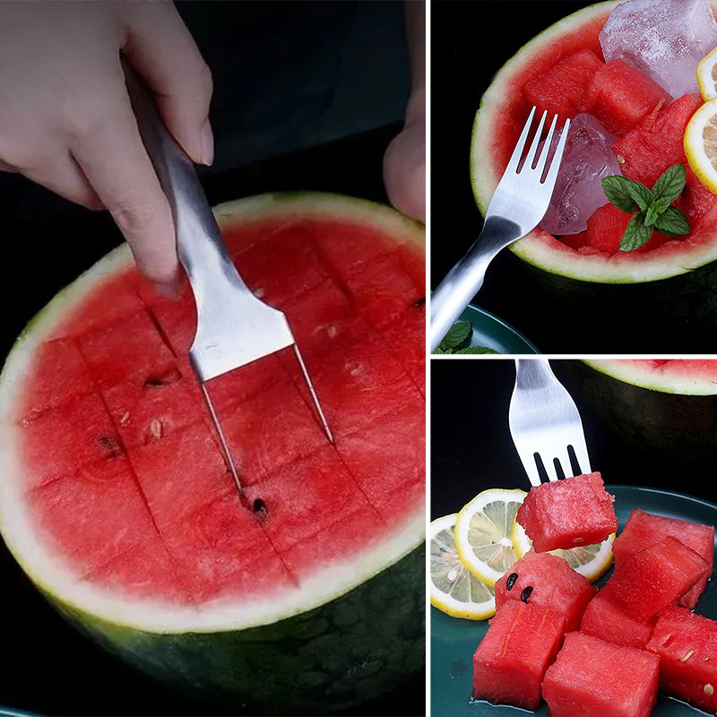 Watermelon slicer fork 2 in 1 | Kalsten