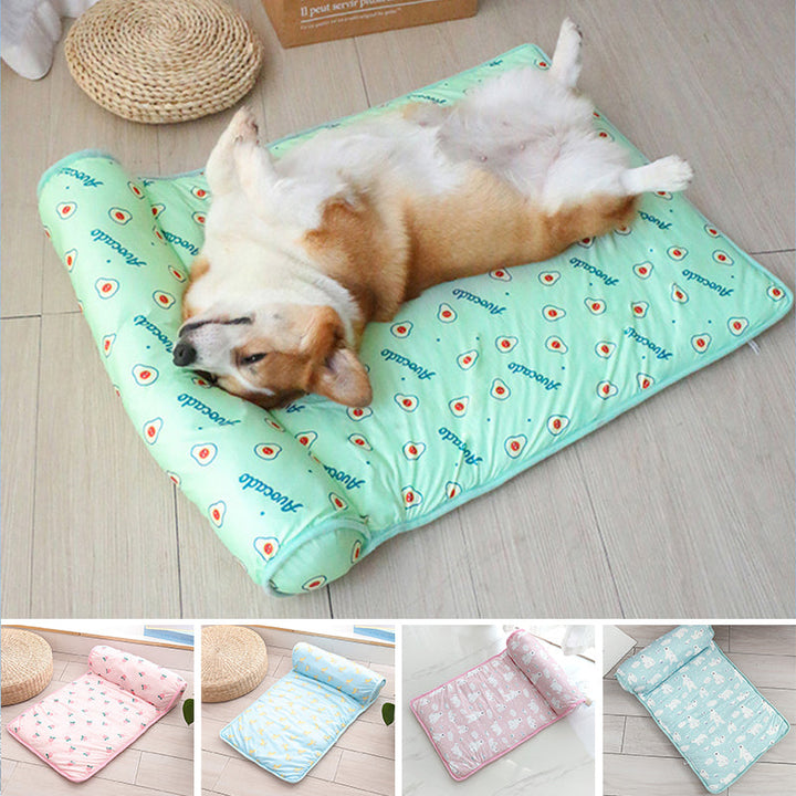 Pet Summer Cool Bed Ice Silk Cooling Mat for Dogs & Cats | Kalsten