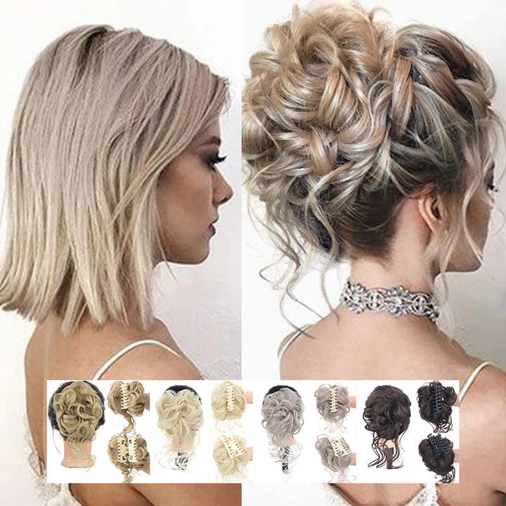 Hair bun ponytail with clip | Kalsten