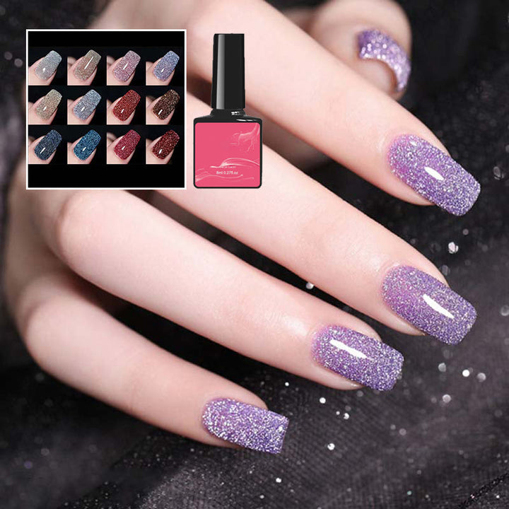 Glitter and diamond nail polish (8ml) | Kalsten