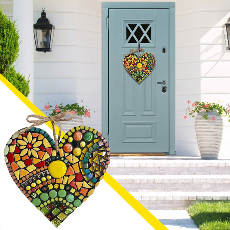 BowLift | Large Garden Mosaic Heart Decoration